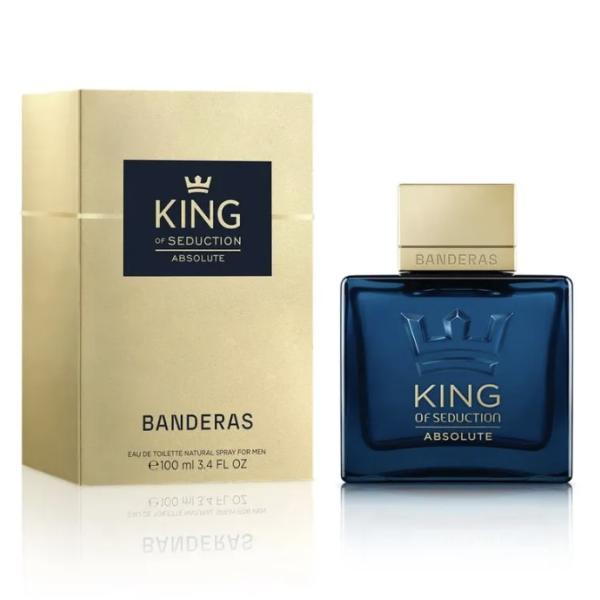 ANTONIO BANDERAS KING OF SEDUCTION ABSOLUTE MEN 3.4 OZ EDT SP
