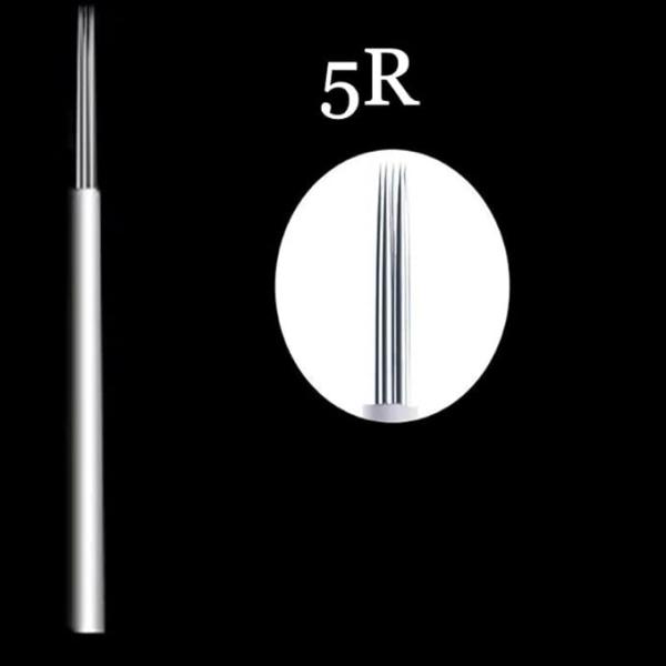 Aguja 5 Redonda sombra localizada