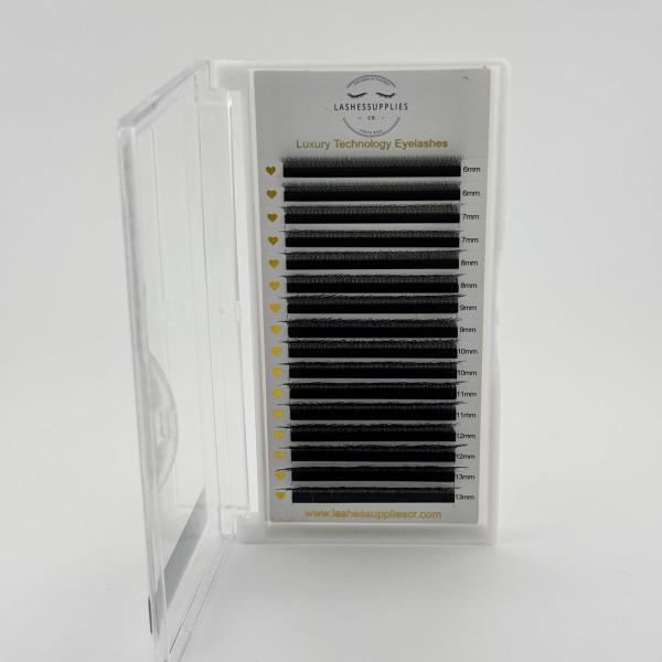 LashesSuppliescr 0.05 3DW Curva M 6-13mm