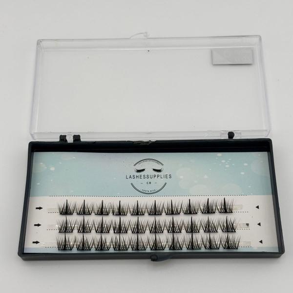 Pestañas de Grupo Efecto Wispy