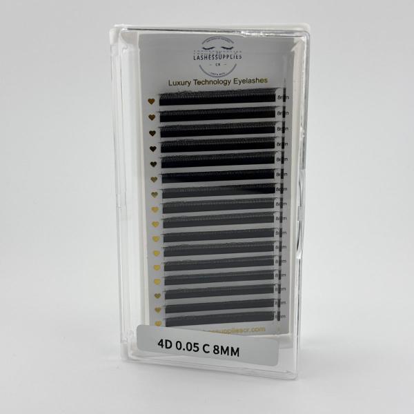 Lashessupplies 4D C 0.05 Sola medida 