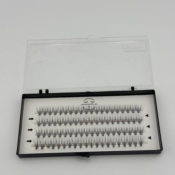 Pestañas de Grupo 10D Lashessuppliescr - Curva D