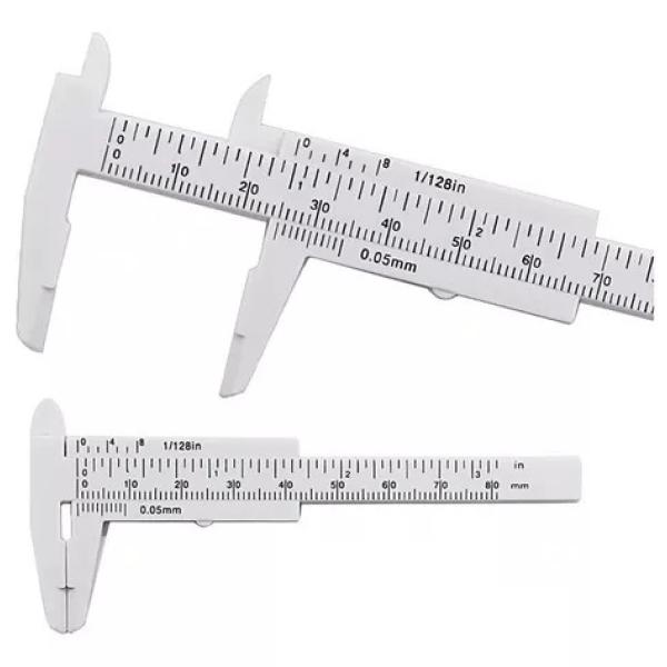 Vernier Plastico pequeño ecomomico