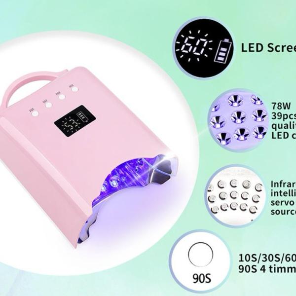 Lampara de Secado UV Recargable