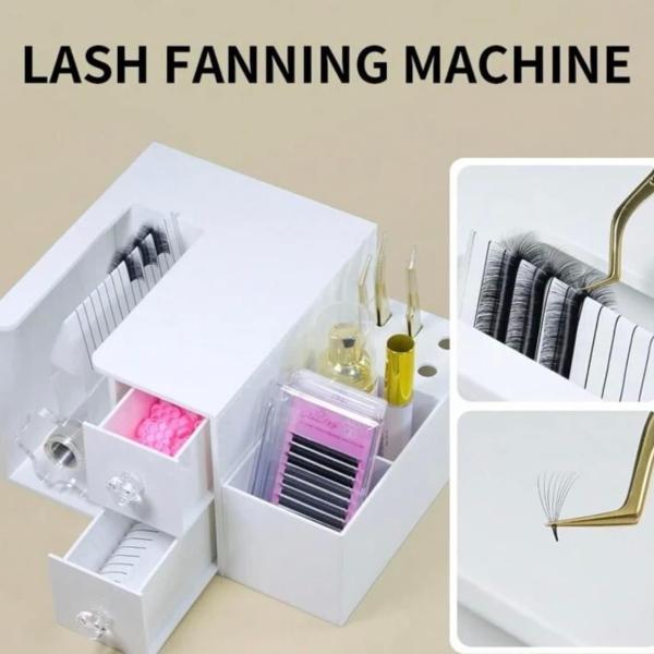 Máquina de abanicos y organizador