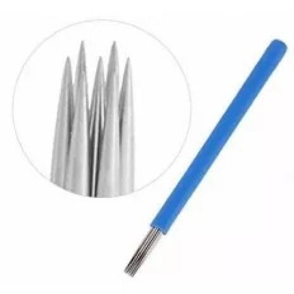 Aguja 7 Redonda sombra localizada